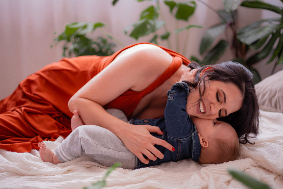 Dia das mães - Débora e Vicente