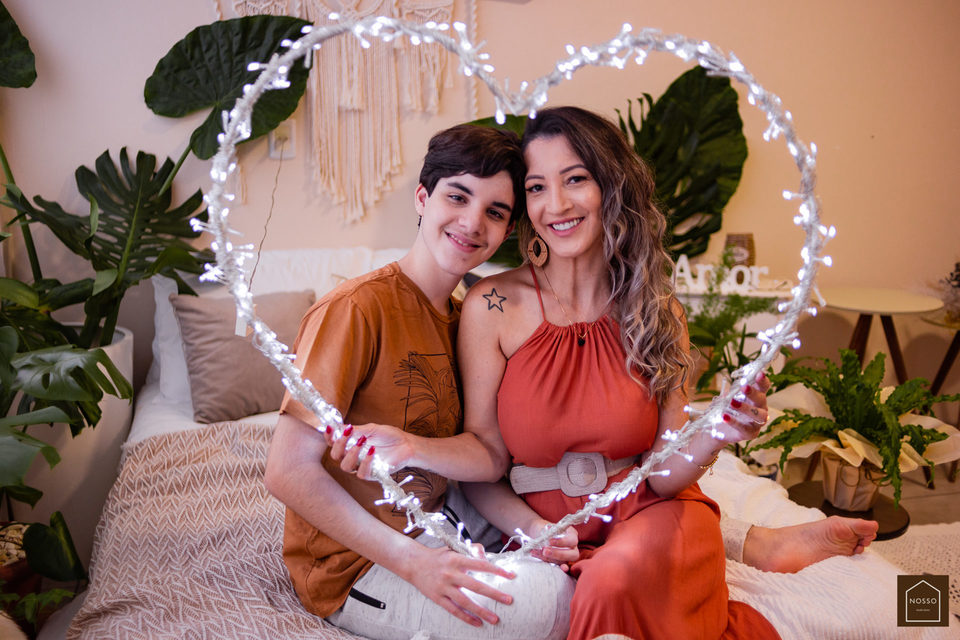 Dia das mães - Ni e Bernardo