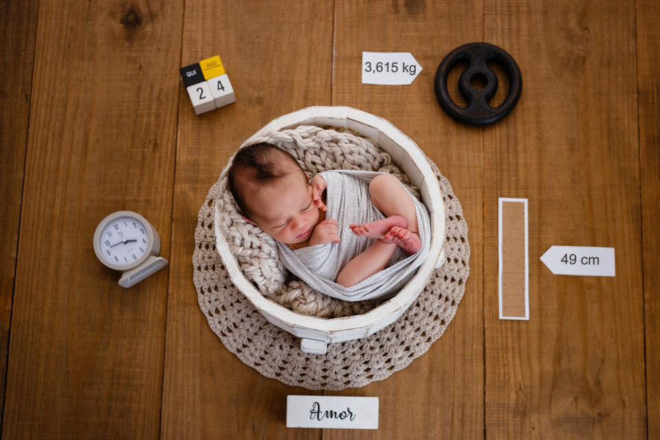 Newborn Leo e familia